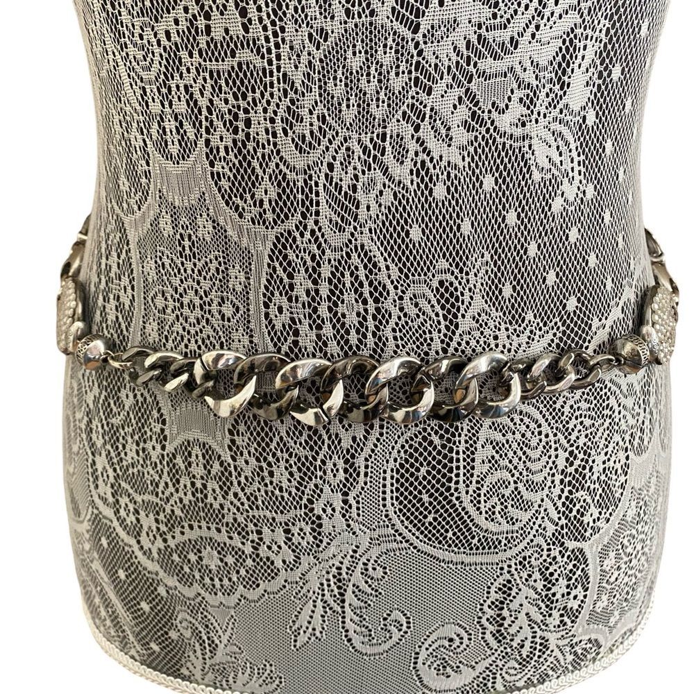 Rhinstone Chain Link Belt